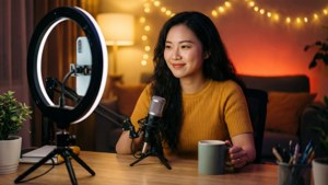 Cozy Vlogger Setup