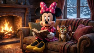 Cozy Winter Minnie