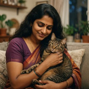 Cozy with Cat