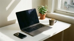 Cozy Workspace Morning
