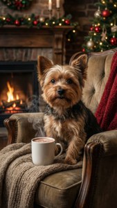 Cozy Yorkie Cocoa
