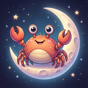 Crab on the Moon