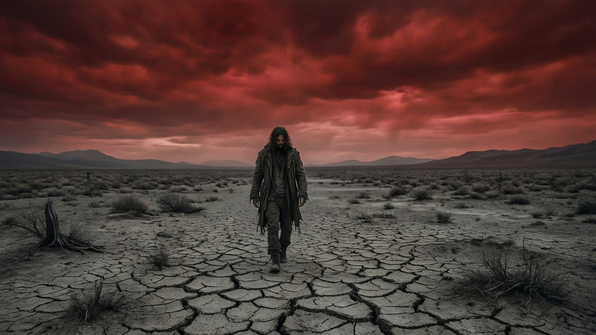 Cracked Earth Walk by Wallpapers.art Studio