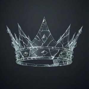 Cracked Glass Crown