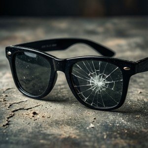 Cracked Lens