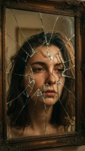 Cracked Reflection