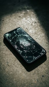 Cracked Screen Device