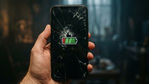 Cracked Screen Warning