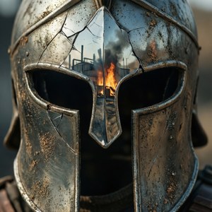 Cracked Visor