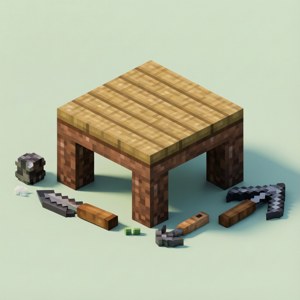 Crafting Table Isometric