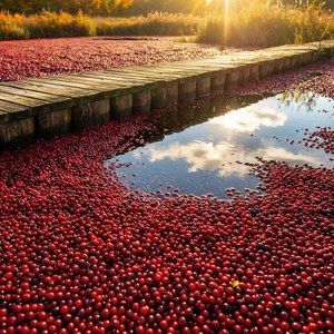Cranberry Bog Harvest