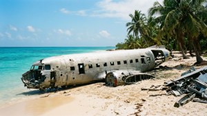 Crashed Plane Beach
