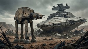 Crashed Star Destroyer