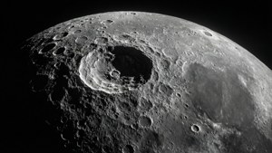 Cratered Mercury Monochrome