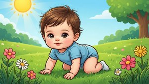 Crawling Meadow Baby