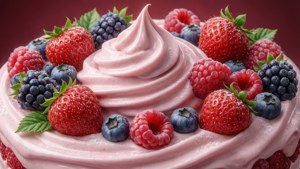 Cream and Berries Milcery