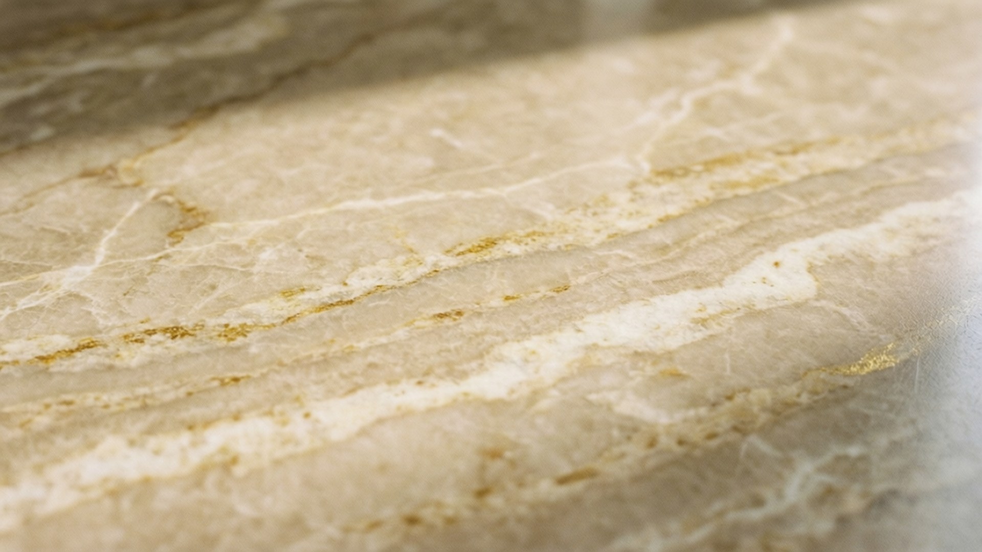 Cream Beige Granite Gold by Wallpapers.art Studio