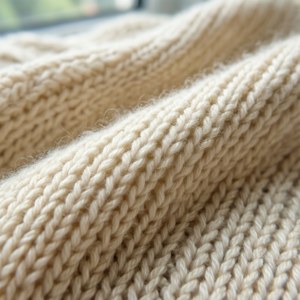 Cream Cotton Knit