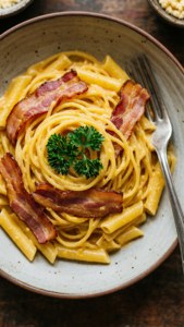 Creamy Carbonara Pasta