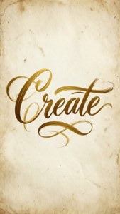 Create Calligraphy Quote