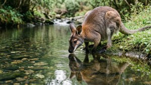 Creek Side Wallaby