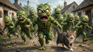Creeper Cat Scare