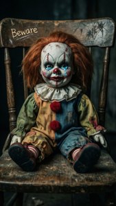 Creepy Clown Doll