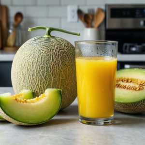 Crenshaw Melon Juice Setup