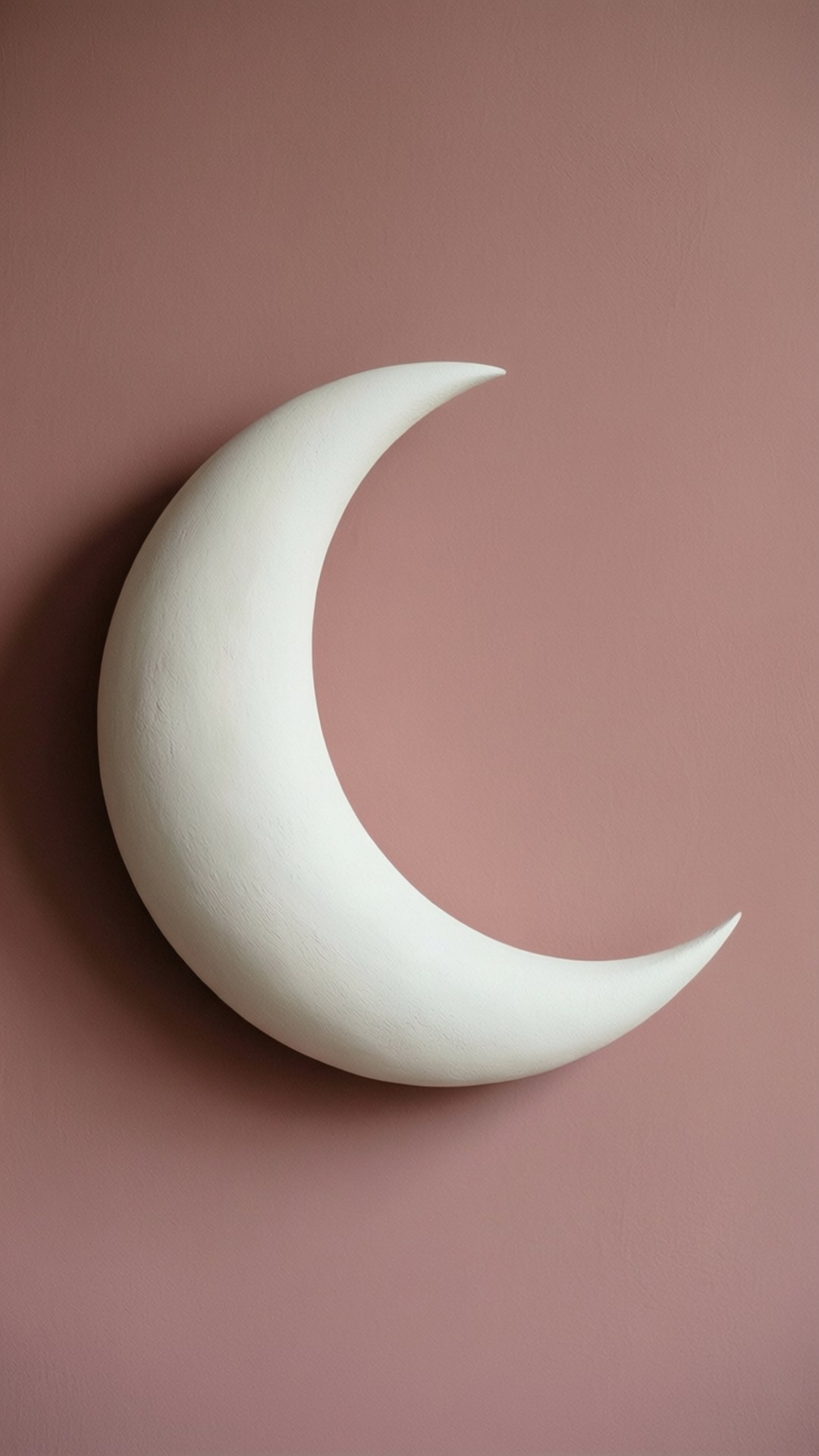 Crescent Moon Minimal by Wallpapers.art Studio