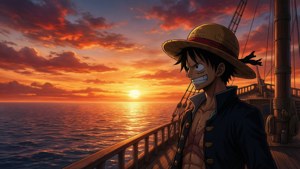 Crew Sunset Silhouette