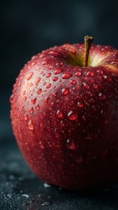 Crimson Apple Droplets