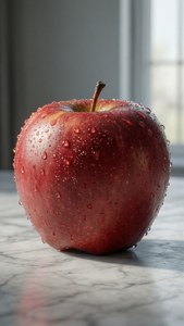 Crimson Apple Macro
