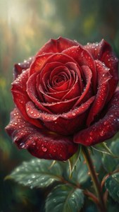 Crimson Dew Rose