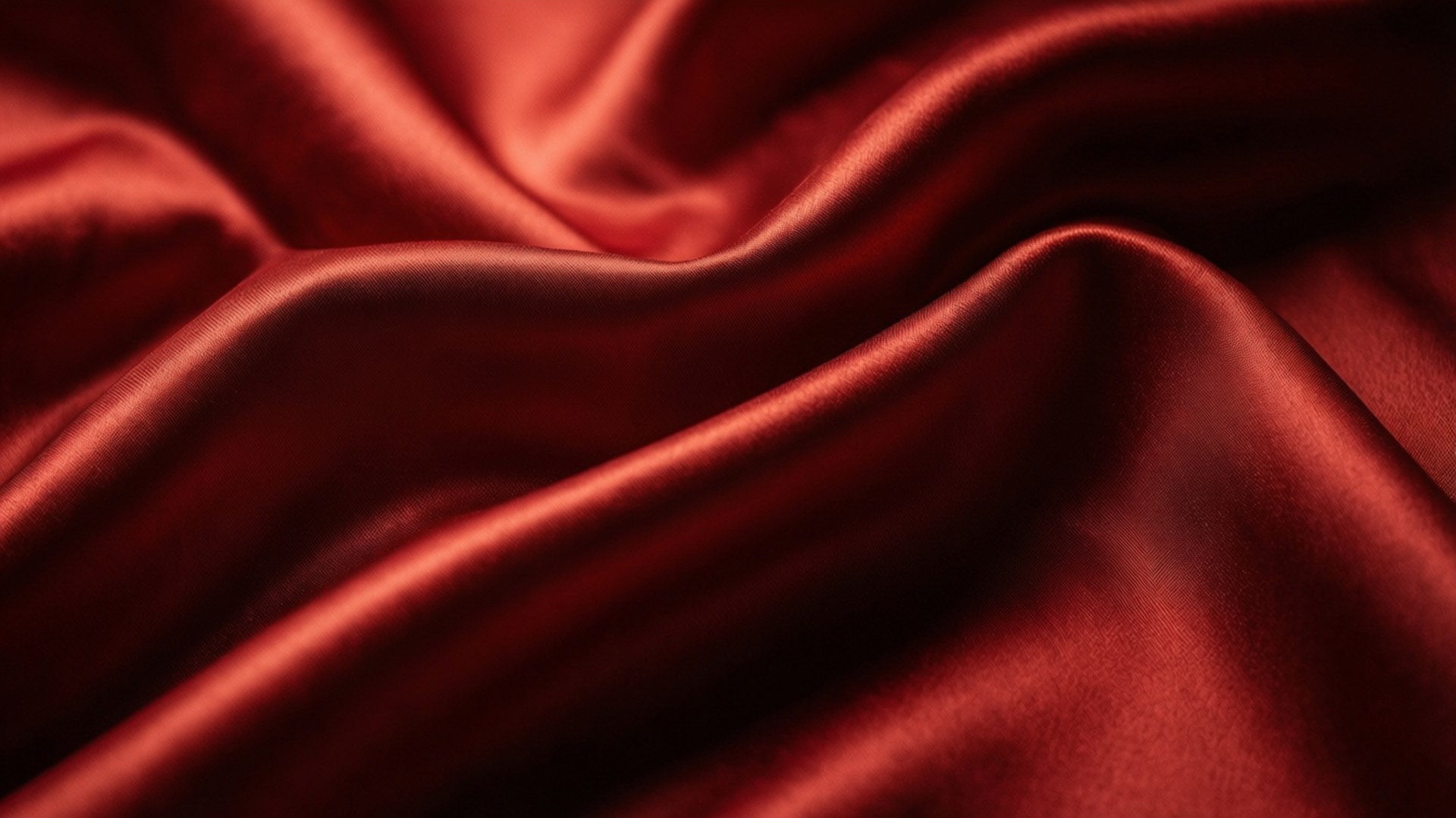 Crimson Satin Elegance by Wallpapers.art Studio