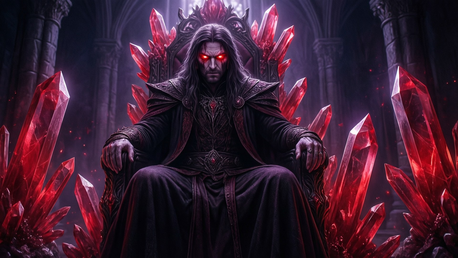 Crimson Throne by Wallpapers.art Studio