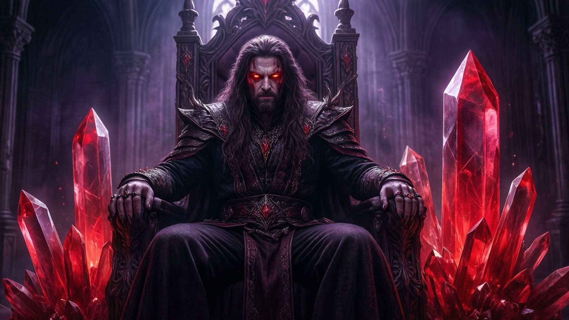 Crimson Throne by Wallpapers.art Studio