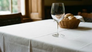 Crisp Linen Table Close-Up