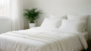 Crisp White Bedroom