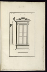 Croisée avec fronton