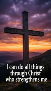 Cross at Sunset