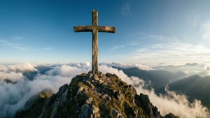 Cross on Mountaintop