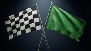 Crossed Victory Flags