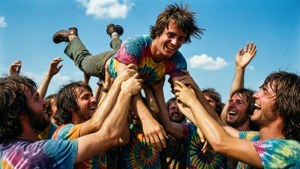 Crowd Surfing Joy