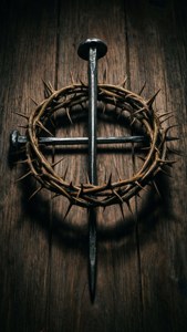 Crown and Nails Cross