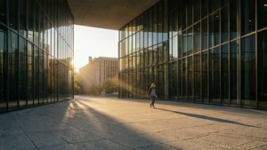 Crown Hall Golden Hour