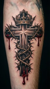 Crown of Thorns Cross