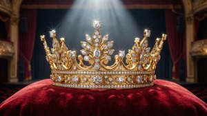 Crown on Cushion