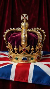 Crown on England Flag