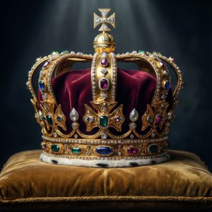 Crown on Velvet