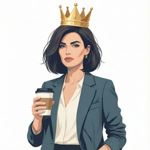 Crowned Coffee Boss
